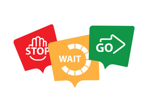 go wait stop sign