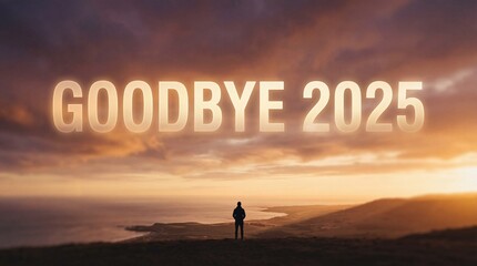 Goodbye 2025 – Emotional Sunset Year End Reflection