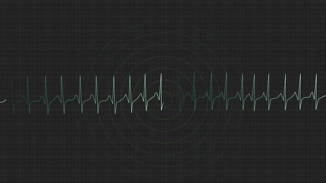Digital concentric seismic waves, symbolizing monitoring and early warning systems. Disaster preparedness, geophysical research technology, and emergency communication concepts on black background.
