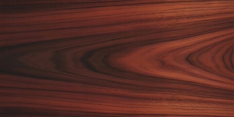 Rich dark mahogany wood grain texture background with deep reddish brown tones and elegant flowing lines