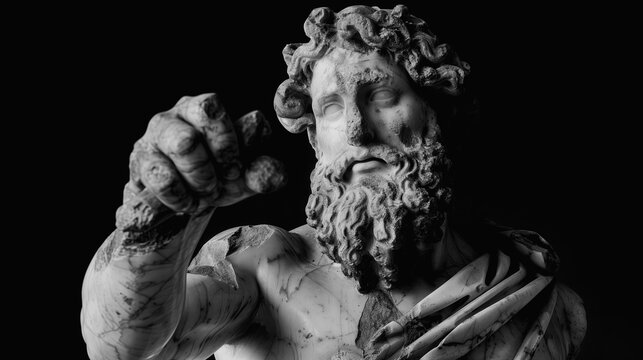 This sculpture portrays Oedipus as a symbol of remorse, where shame carves itself into stone. The closed eyes reflect an inward gaze, forced by unbearable truth and personal guilt.