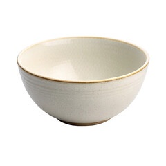 Small bowl isolated on white background