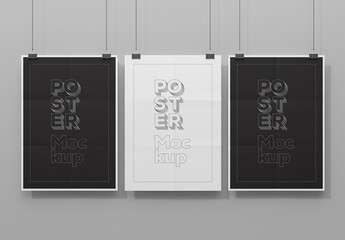 Hanging Poster Mockup