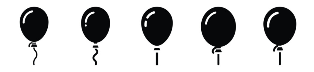 Isolated party balloon on the white background. © Pallobroy