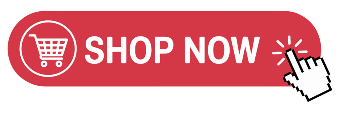 shop now button icon design