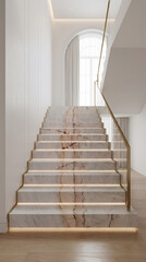 staircase in a modern building