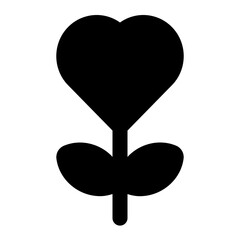 rose icon for illustration