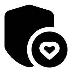 shield icon for illustration