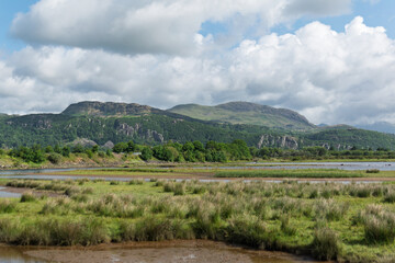 lake in the mountains