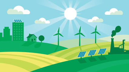 Sustainable energy landscape