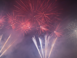 Nowy rok na niebie.  © Janusz