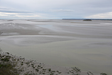 La baie du Mont-Saint-Michel&nbsp;en&nbsp;Normandie