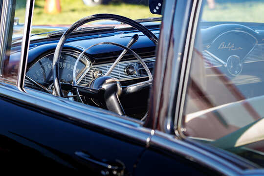 Vintage Chevrolet Bel Air detail