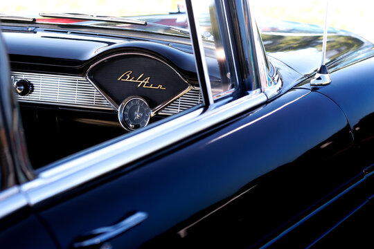Vintage Chevrolet Bel Air detail