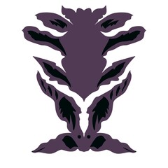 traditional indonesia art abstract motif