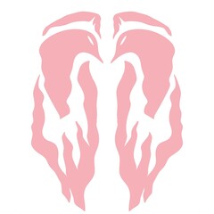 traditional indonesia art abstract motif