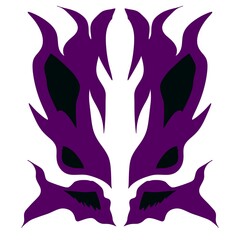 traditional indonesia art abstract motif