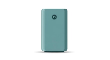 Teal Mini Refrigerator: Sleek Compact Upright Appliance for Small Kitchens and Dorm Rooms.