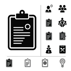 Real Estate and Finance Solid Icon Set. Solid black icons for housing, mortgage, property management, and financial planning. Ideal for real estate apps, banking websites, rental listings, and busines