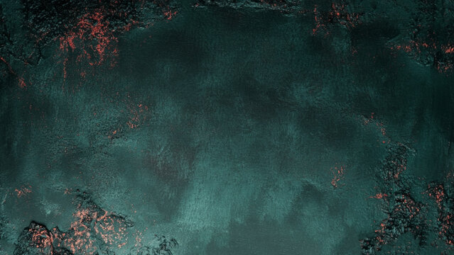 Old wall texture cement dark bluey background abstract pink dust design 