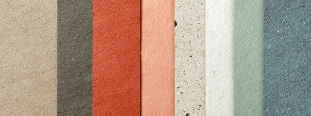 Fototapeta premium Soft Grain Collage of Textured Backgrounds in Various Colors for Artistic and Design Projects