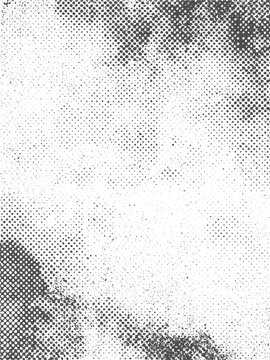 Distressed rectangular grunge film background texture with subtle grain and scratches for minimalist graphic design use