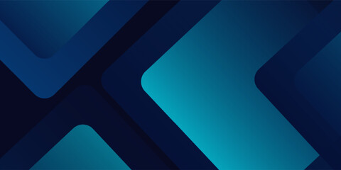 Modern blue abstract gradient shapes background design digital texture