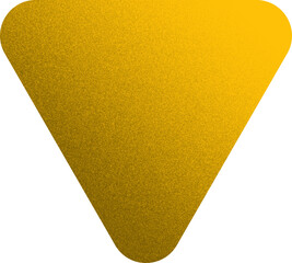 inverted rounded triangle organic shape with grainy noise texture element
