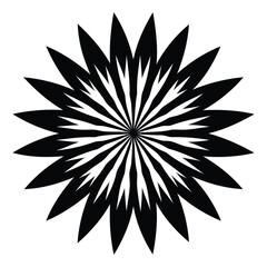 Obraz premium Bioluminescent Neural Network Circle with Radiant Fractal Connections