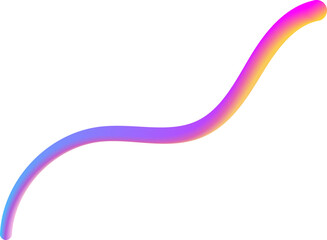 abstract wavy fluid gradient element