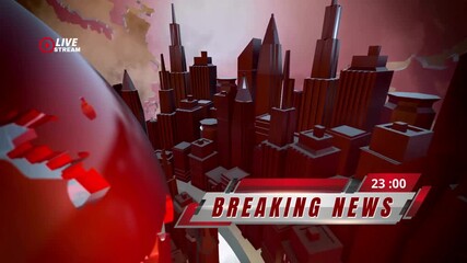 red white breaking news  youtube intro