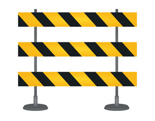 Dead end traffic sign. vector illustration