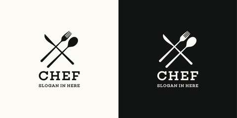 creative restaurant food icon , food business branding identity isolated vector logo design