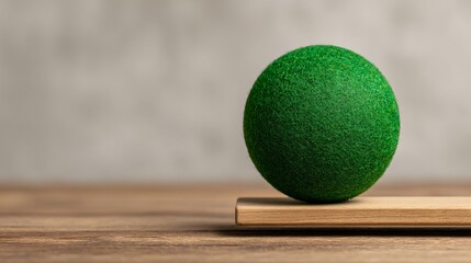 Balance and stability concept representing sustainable progress.