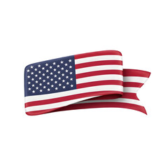 Fototapeta premium Celebrating national freedom day usa with patriotic spirit and american flag