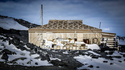 Shackleton's hut, Cape Royds, Antarctica