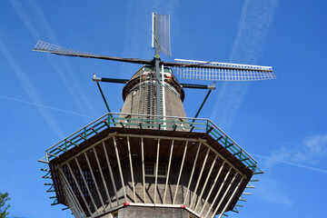Nestled on the water at Zeeburgerdijk swings the huge blades of Amsterdam only windmill. But next door is the organic craft brew centre, Brouwerij 't IJ