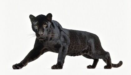 Majestic Polar Bear Walking with Golden Rim Light