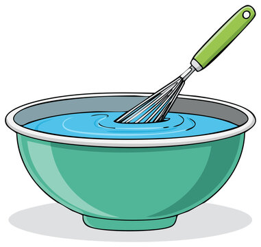 mixing bowl drawing picture