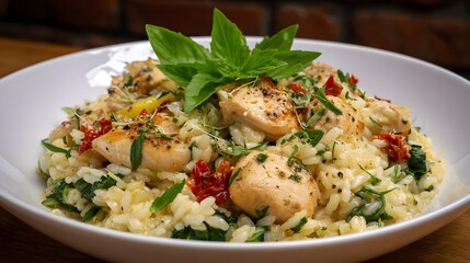 rice with chicken and vegetables