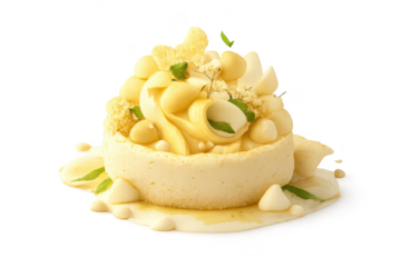 Delicious Cake Dessert with Transparent Background for Your Creative Work