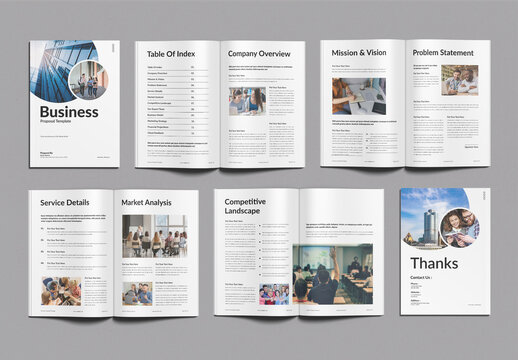 Business Proposal Template Design
