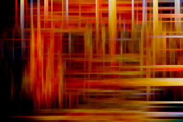 Fototapeta premium High-quality abstract glitch background featuring layered geometric lines and vibrant color transitions. Modern digital texture suitable for technology concepts, futuristic designs, creative visuals, 