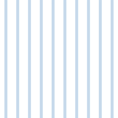 Obraz premium Thin Light Blue Stripe Seamless Pattern, Classic Lines. Narrow Blue Stripe Repeat, Clean background. Slim Stripe Pattern for Stationery, Textile