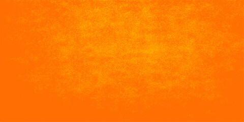 Abstract orange background with a vintage grunge paper texture and light yellow circular patterns on an aged brown canvas backdrop