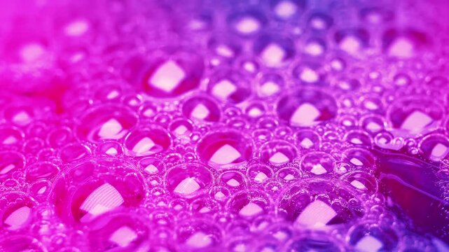 Soft Drink Poured In Party Lights