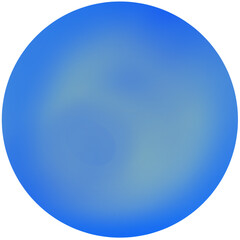 알록달록 푸른 원형