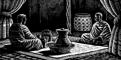 Ethiopian Coffee Ceremony Tradition