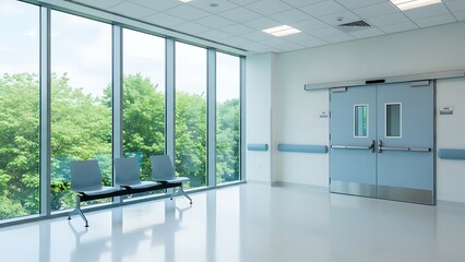 interior of a modern office