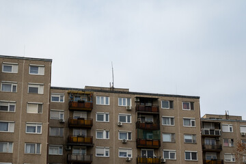 Apartment Block In Budapest